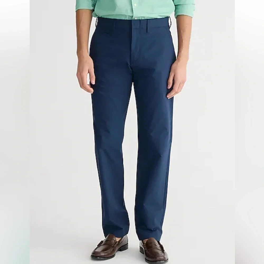J Crew Factory 770™ Straight-fit tech pant in Navy size‎ 35x32 NWT AW006
